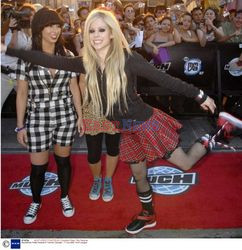 Avril Lavigne na rozdaniu nagród MuchMusic Video Awards