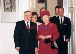 WIZYTA ELŻBIETY II W POLSCE w 1996