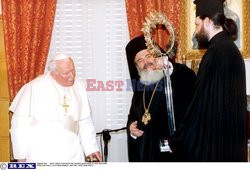 POPE JOHN PAUL II IN ATHENS GREECE - MAY 2001