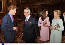Kolacja w Pałacu Backingham z okazji jubileuszu królowej Elżbiety II