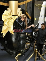 Lady Gaga Fame fragrance launch event 