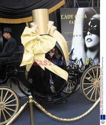 Lady Gaga Fame fragrance launch event 