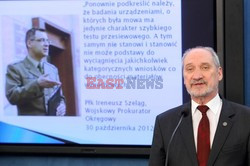 Konferencja Zespołu Macierewicza