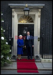 Królowa Elżbieta na spotkaniu z premierem Wielkiej Brytanii