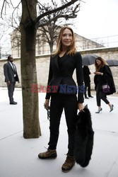 Goście na haute couture w Paryżu