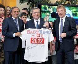 Spotkanie Prezydenta RP z Prezydentem UEFA