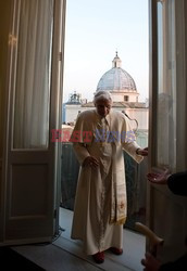 Pożegnanie Papieża Benedykta w Castel Gandolfo