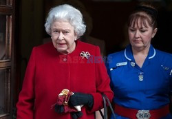 Queen Elizabeth II leaves King Edward VII Hospital 