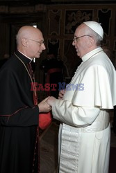 Papież Franciszek spotkał się z kardynałami