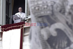 Pope Francis leads his first Angelus prayer 