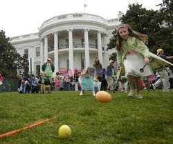 Doroczne toczenie jajek w Białym Domu