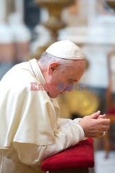 Papież Franciszek w  Rzymskiej Bazylice Najświętszej Maryi Panny