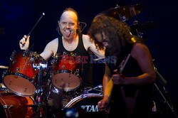 Metallica performs at a private concert for SiriusXM 