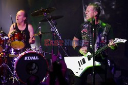 Metallica performs at a private concert for SiriusXM 
