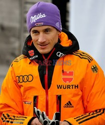 First stage of the four hills ski jumping tournament in Oberstdorf