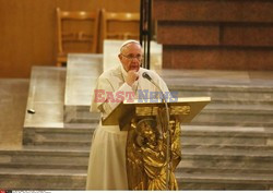 Papież Franciszek na spotkaniu Fundacji Libera