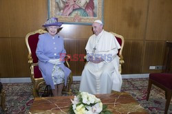 Papież Franciszek przyjął na audiencji królową Elżbietę II