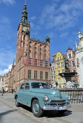 Samochód Karola Wojtyły w Gdańsku