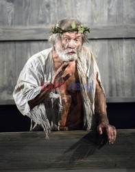 Przedstawienie Król Lear w Teatrze Polskim