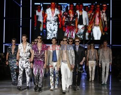 Tydzień mody męskiej w Mediolanie - wybiegi