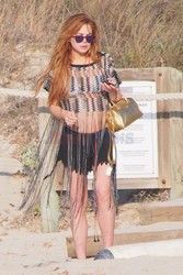 Lindsay Lohan na wakacjach