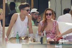 Lindsay Lohan na wakacjach