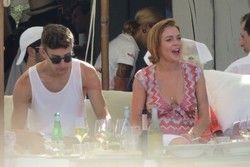 Lindsay Lohan na wakacjach