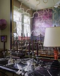 Salle Werner Vaughn w swoim domu w Houston Texas - Andreas Von Einsiedel