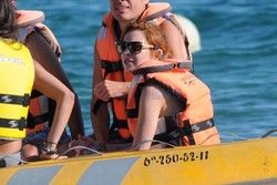 Lindsay Lohan na wakacjach