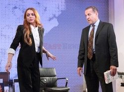 Lindsay Lohan na scenie teatralnej