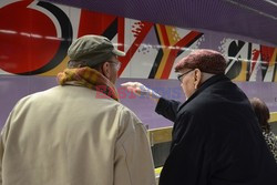 Wojciech Fangor - lustracja wystroju 2 linii warszawskiego metra