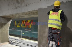 Wojciech Fangor - lustracja wystroju 2 linii warszawskiego metra