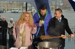 Sylwester w Słupsku z nowym prezydentem Robertem Biedroniem