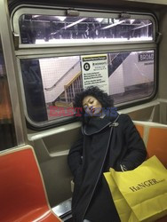 Pasażerowie nowojorskiego metra - Redux