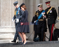 Brytyjska rodzina królewska na uroczystościach w Londynie