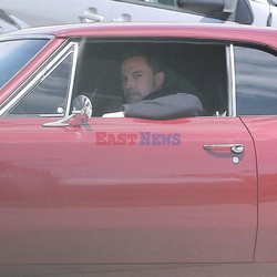 Ben Affleck w samochodzie