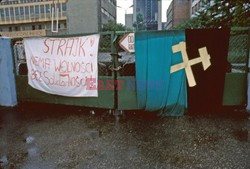 Strajki i demonstracje Solidarności