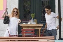 Lindsay Lohan i Egor Tarabasov w Madrycie