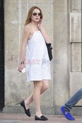 Lindsay Lohan i Egor Tarabasov w Madrycie