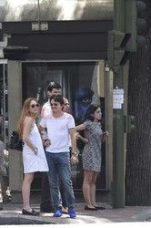 Lindsay Lohan i Egor Tarabasov w Madrycie