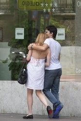 Lindsay Lohan i Egor Tarabasov w Madrycie