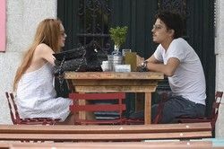Lindsay Lohan i Egor Tarabasov w Madrycie