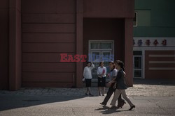 Codzienne życie w Pjongjang - AFP