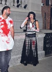 Znani w przebraniach halloweenowych