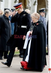 Książę Harry podczas obchdów Dnia Pamięci w Londynie