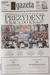 Polska i zagraniczna prasa o katastrofie