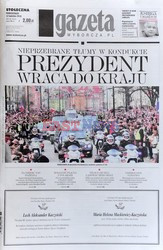 Polska i zagraniczna prasa o katastrofie