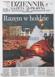 Polska i zagraniczna prasa o katastrofie