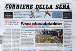 Polska i zagraniczna prasa o katastrofie
