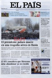 Polska i zagraniczna prasa o katastrofie
